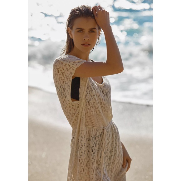 Anthropologie Pointelle Caftan NWT (One Size Fits all) - Picture 5 of 14